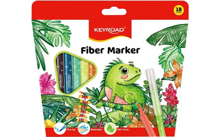Фломастеры 18цв "KEYROAD" KR973171