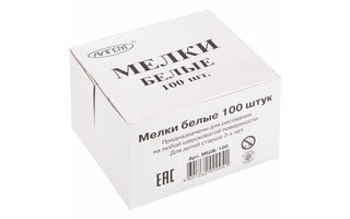 Мел белый 100шт Алгелм 00041 МШБ 100 223175