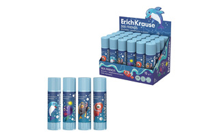 Клей-карандаш 15г "Erich Krause.Морские друзья"  65008