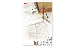 Папка для черчения А4 10л "Архитектура" 190г/м² 10Бч4A_11033 027963 Hatber
