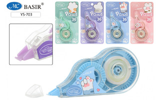 Корректирующая лента "Basir.Лапки" 5мм*5м YS-703 (7032)