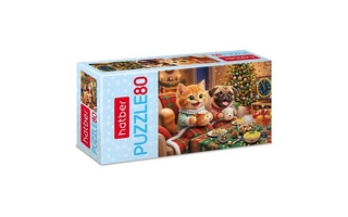 Пазлы Хатбер   80эл "Праздник с другом" 80ПЗ5_37621 097366