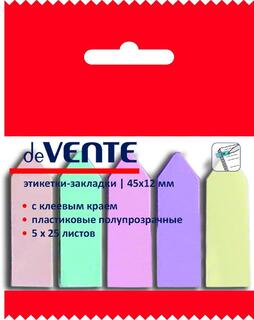 Набор стикеров "deVente.Pastel"  (42*12мм 5*25листов) пластик 2011107