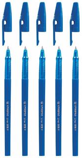 Ручка шариковая "Stabilo Liner 808 F" синяя 0,5мм 808/50/41