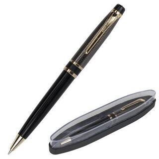 Ручка подарочная "Brauberg.Sonata" корпус золото/черный 0,5мм автомат 143483