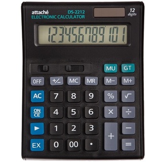 Калькулятор Attache Economy DS-2212 12 разряд 190х145мм черный 974205