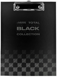 Планшет с зажимом А5 "deVente.TOTAL BLACK" черный 3034328