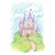 Набор для творчества "Фрея.Раскраска скетч.Замок принцессы Розы" 1л +цв. карандаши 21*15см RPSK-0053